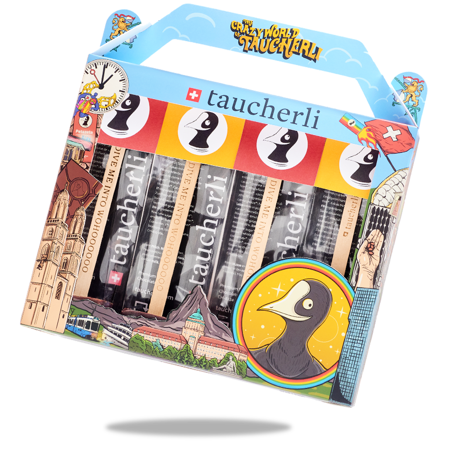 Geschenkbox Trinkschoggis Crazy Mixes